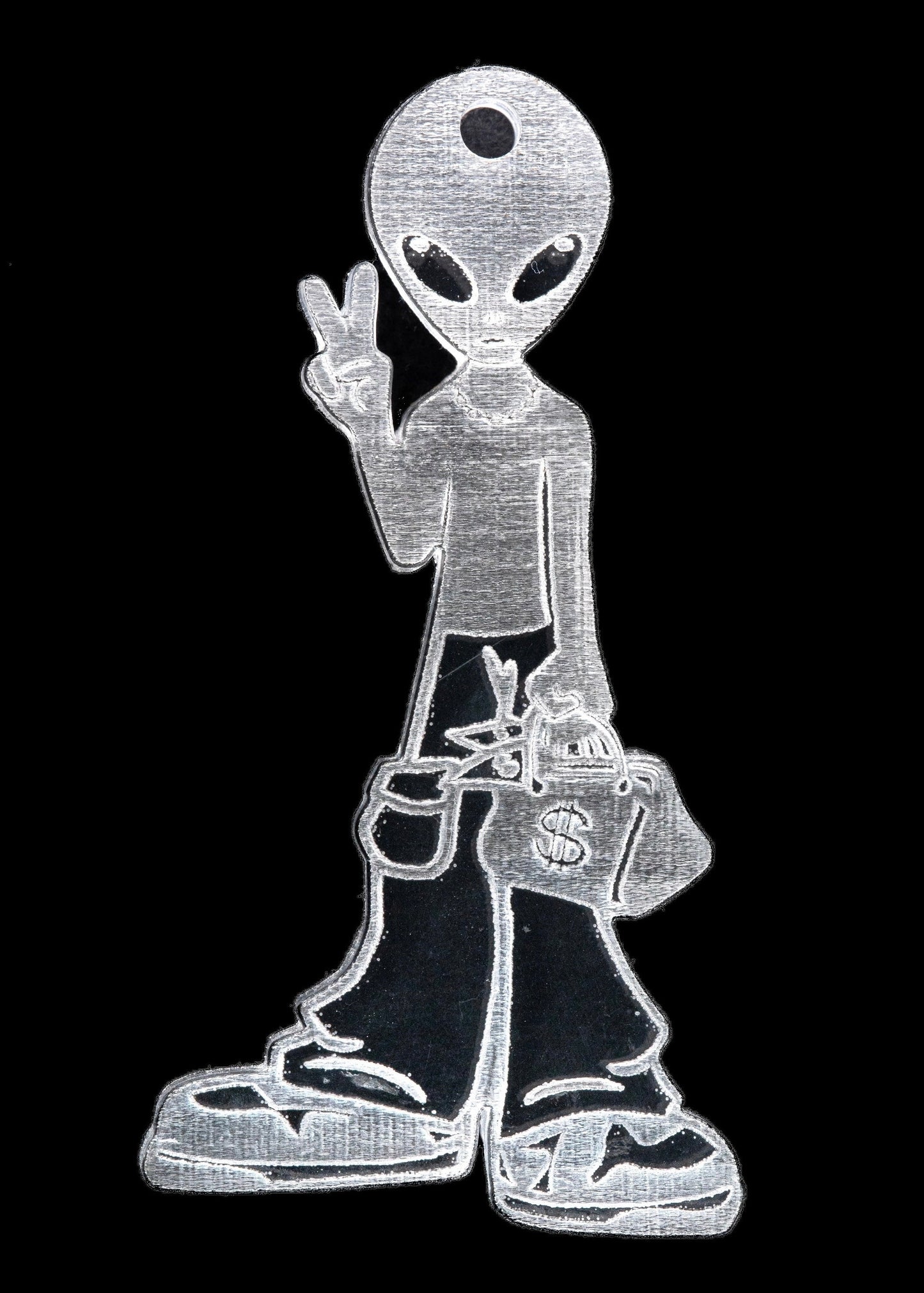 Alien with Cash (Mega Rare)