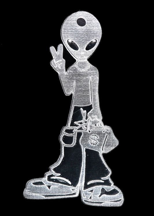 Alien with Cash (Mega Rare)