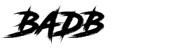 Custom „BADB“ Logo