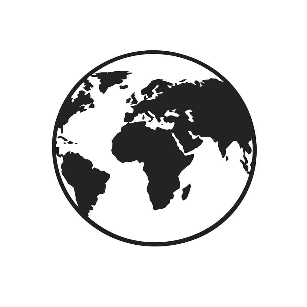 Custom World Logo Pendant