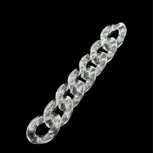 Cuban Glassy Small 7 Links 9,7cm