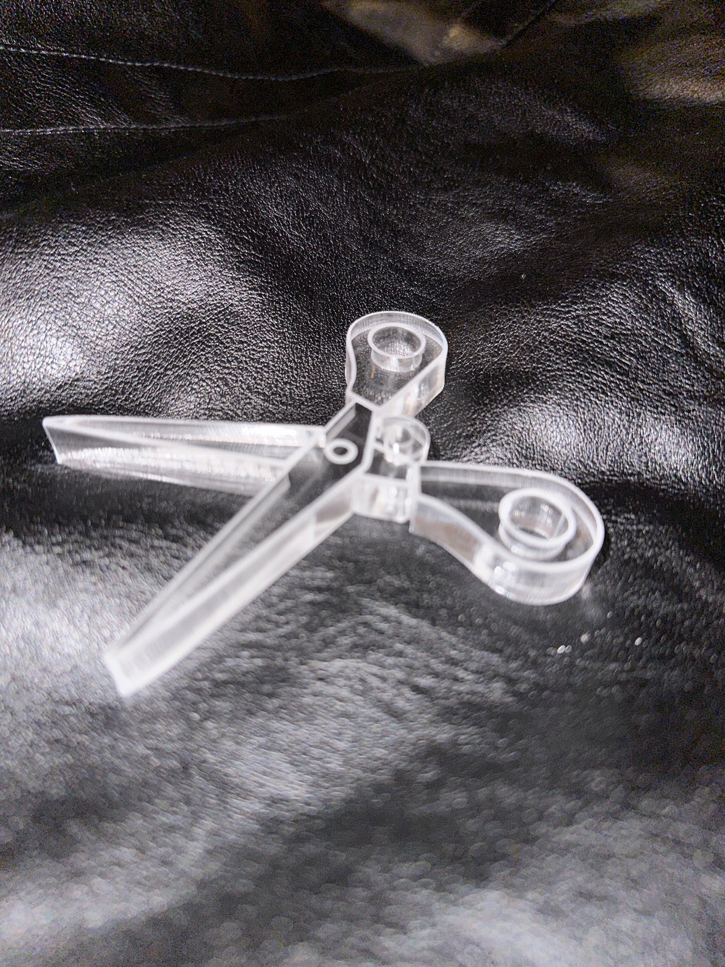 Custom Schere Anhänger + Glassy Cuban Chain