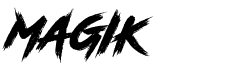 Custom „MAGIK“ Logo